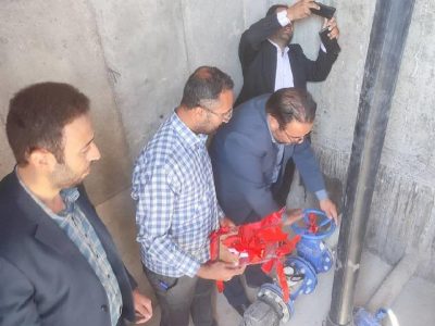 بهره برداری از دو طرح آبرسانی در سراب