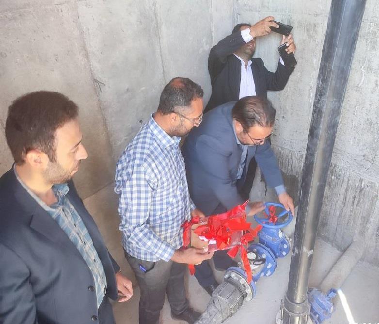 بهره برداری از دو طرح آبرسانی در سراب بهره برداری از دو طرح آبرسانی در سراب
