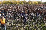 همایش دوچرخه سواری همگانی در شهرستان بناب