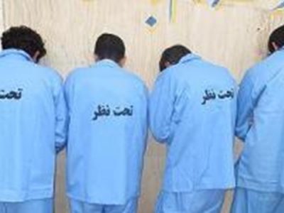 دستگیری باند سارقان سیم و کابل در بخش کاغذکنان شهرستان میانه