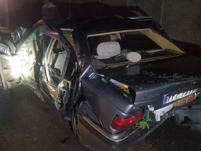 تصادف تریلی با پرشیا با ۳ کشته در اتوبان زنجان- تبریز
