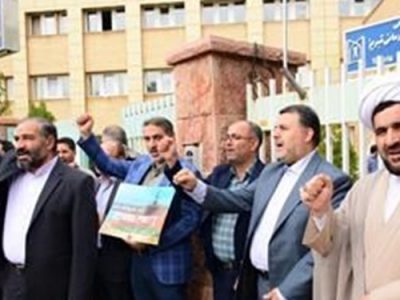 تجمع دانشگاهیان علوم پزشکی تبریز در حمایت از مقاومت فلسطین