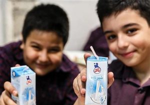توزیع شیر رایگان در مدارس پس از ۶ سال وقفه