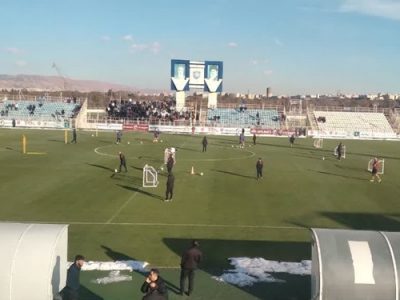 تمرین تیم تراکتور با حضور تماشاگران