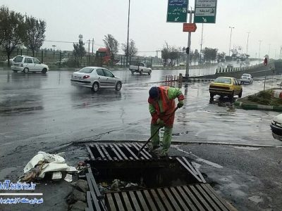 آماده باش خدمات شهری تبریز/ نیروها در نقاط حساس مستقرند