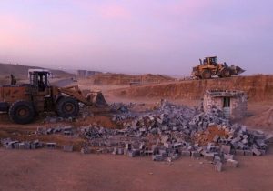 تخریب و تبدیل به حالت اولیه ۲۱ هزار مترمربع از اراضی تبریز