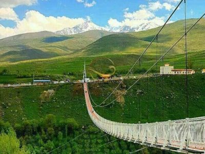 احداث بزرگترین پل معلق خاورمیانه در هوراند آغاز شد