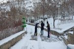 برف روبی معابر و مسیرهای دسترسی پارکها و برف‌تکانی درختان