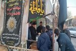 برپایی ایستگاه صلواتی پایگاه ویژه گردان یکم عملیاتی لشکر ۳۱ عاشورا به مناسبت ایام فاطمیه