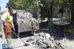 جمع آوری بیش از ۲۸ هزار تن زباله از سطح حوزه جنوب غرب تبریز