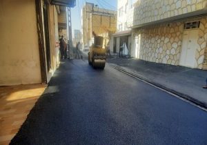 آسفالت ریزی ۱۷ هزار و ۱۰۹ تنی شهرداری منطقه ۱۰ از ابتدای سال جاری