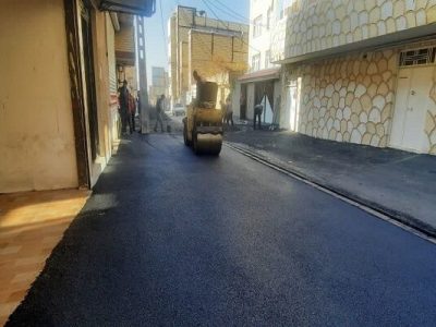 آسفالت ریزی ۱۷ هزار و ۱۰۹ تنی شهرداری منطقه ۱۰ از ابتدای سال جاری