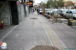 کف‌پوش‌ پیاده‌روهای چهارراه باغشمال تا خیابان حاج جبارنائب نوسازی شد