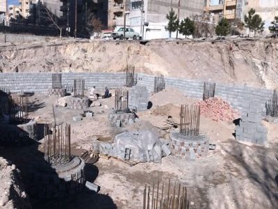 تداوم عملیات عمرانی احداث فرهنگسرای بانوان توسط شهرداری منطقه ۲