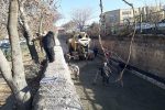 اجرای بتنریزی در بخشی از کانال «ایلیسو» توسط شهرداری منطقه ۳