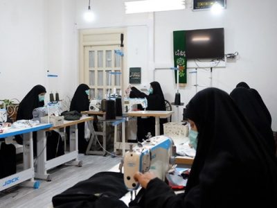 هشتاد و چهارمین کارگاه تولیدی قرارگاه خاتم الانبیا در مرند افتتاح شد