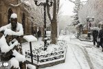 برف مدارس تبریز را غیرحضوری کرد