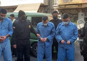 دستگیری عاملان نزاع و درگیری در میانه