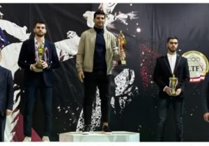 جام قهرمانی مربی تکواندو آذربایجان‌شرقی در لبنان