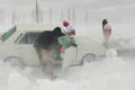امدادرسانی به ۱۵ نفر از گرفتاران در برف و کولاک آذربایجانشرقی