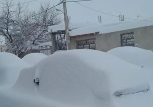 برف یک متری در ارتفاعات مناطق ارسباران و ورزقان با۶۰ سانتیمتر رکوردار بارشها