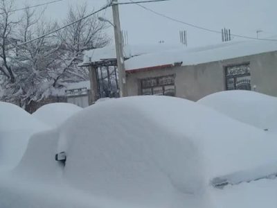 برف یک متری در  ارتفاعات مناطق ارسباران و  ورزقان با۶۰ سانتی‌متر رکوردار بارش‌ها
