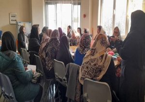 همزمان با بزرگداشت هفته زن کارگاه توانمندسازی بانوان در پارک شمس تبریزی برگزار شد