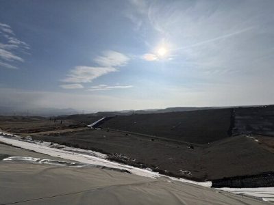نصب روزشمار بزرگترین پروژه زیست محیطی شهرداری تبریز
