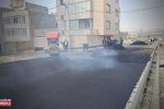 توزیع و آسفالت ریزی ۷۰۰ تنی در محله فتح آباد منطقه ۹