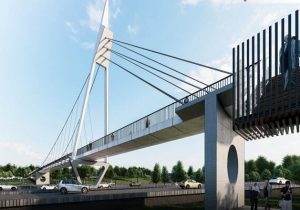 اولین پل کابلی عابر پیاده در تبریز احداث می‌شود