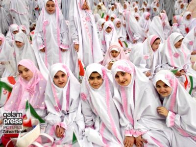 جشن تکلیف ۵ هزار نفری دختران تبریز