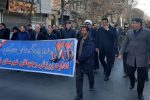 حضور گسترده جامعه ورزش آذربایجانشرقی در جشن ۴۵ سالگی انقلاب