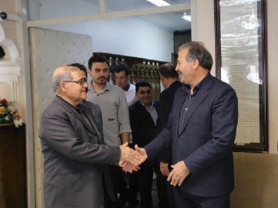 دیدار مدیر عامل  آب و فاضلاب آذربایجان شرقی با کارکنان شرکت به مناسبت  عید سعید فطر