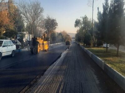 آسفالتریزی ۱۰ هزار و ۲۸ تنی در ۴۱ محله و معبر شهری تبریز طی هفته سوم آبان