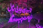 نورپردازی المان های شهری در محدوده شهرداری منطقه ۸