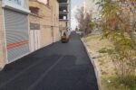 توزیع ۲۴۹ تن آسفالت طی هفته گذشته در معابر منطقه ۱۰