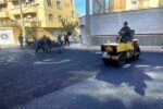 آسفالتریزی ۳۹۹ تنی شهرداری منطقه ۴ تبریز طی هفته گذشته