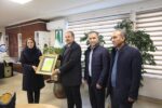 تجلیل مدیرعامل آبفای آذربایجان شرقی از همکار و پژوهشگر جوان برگزیده همایش ملی و بین‌المللی بیمه