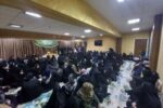 برگزاری سفره احسان و مجلس عزای حضرت فاطمه در بوستان قرآن