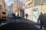 آسفالتریزی ۷۰۷ تنی شهرداری منطقه ۴ تبریز طی هفته گذشته