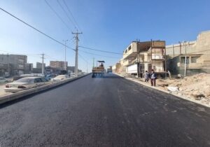 آسفالت‌ریزی ۲ هزار و ۱۹۵ تنی شهرداری تبریز طی هفته گذشته