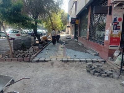 سنگفرش و مناسب‌سازی بیش از ۵۸ هزار مترمربع از معابر حوزه منطقه ۳ در سال جاری