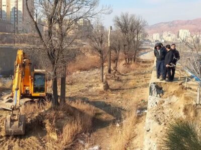 شروع عملیات اجرایی احداث دوربرگردان در خیابان دوکمال