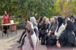 برگزاری کارگاه آموزشی شهروندی با موضوع "لبخند هدیهای از سوی خدا" در پارک بانوان شمس تبریزی