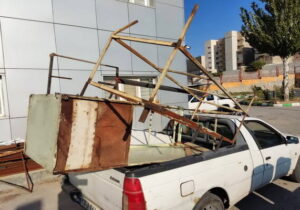 جمعآوری ۵۱ مورد سد معبر از سطح منطقه ۵