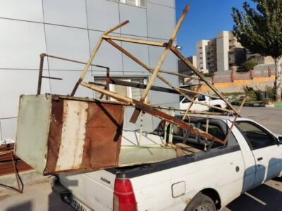 جمعآوری ۵۱ مورد سد معبر از سطح منطقه ۵