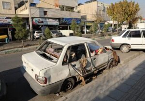 ۷۵ دستگاه خودروی فرسوده از سطح معابر تبریز جمع‌آوری شد