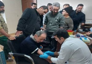 انجام آزمایشات ادواری پرسنل خدمات شهری منطقه ۱۰ تبریز