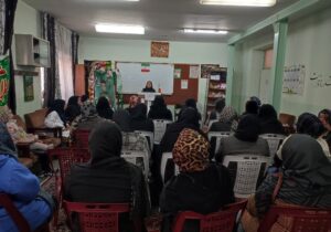 کارگاه تغذیه سالم دانش آموزان در مدرسه مفتح برگزار شد