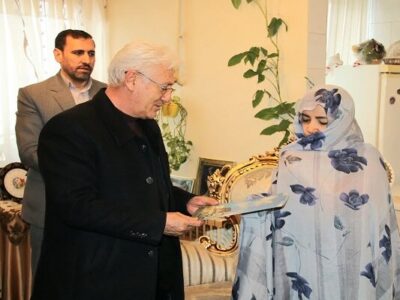 دیدار سرپرست شهرداری منطقه ۴ با خانواده شهید والامقام رضا شاهد